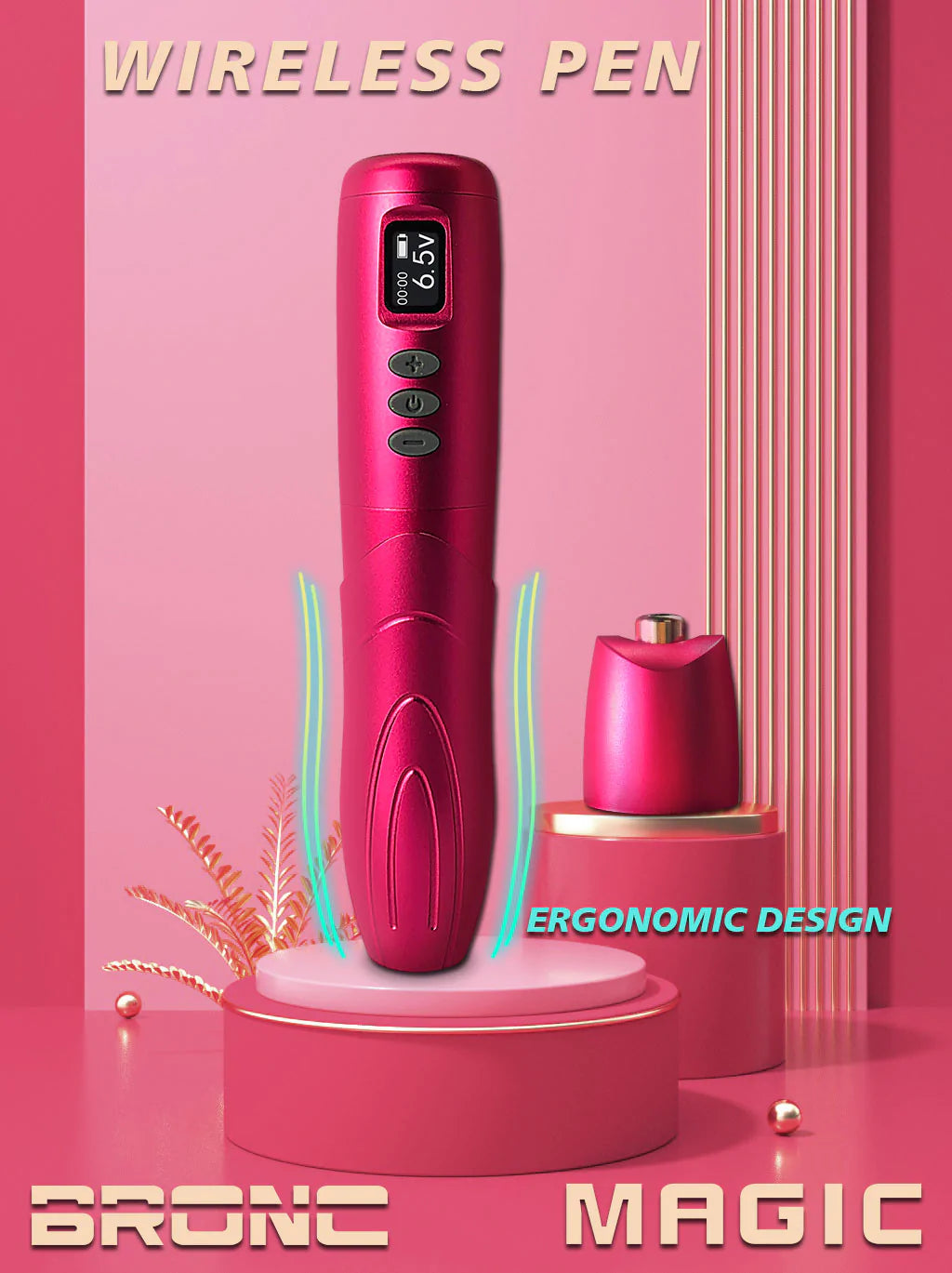 Bronc MAGIC Wireless Pen for Tattoo & PMU