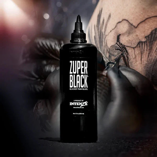INTENZE Zuper Black Tattoo Ink Main image